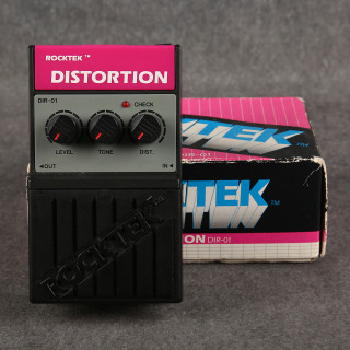 Rocktek Distortion Pedal - Boxed - 2nd Hand Rocktek Distortion Pedal - Boxed - 2nd Hand