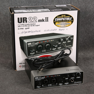 Steinberg UR22 MkII Value Edition Audio Interface - Boxed - 2nd Hand Steinberg UR22 MkII Value Edition Audio Interface - Boxed - 2nd Hand