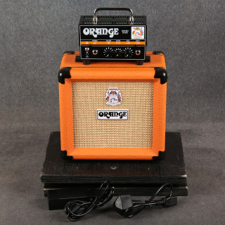 Orange Micro Dark Amp Head - Orange PPC108 Cabinet - PSU - 2nd Hand