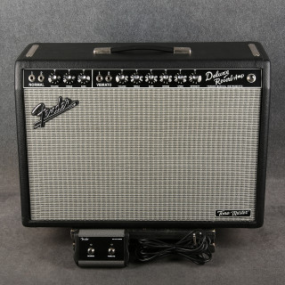 Fender Tone Master Deluxe Reverb Combo Amplifier - Footswitch - 2nd Hand