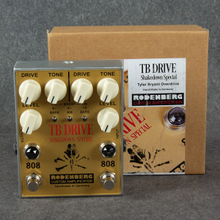 Rodenberg TB Drive Shakedown Special Overdrive Pedal - Boxed - 2nd Hand