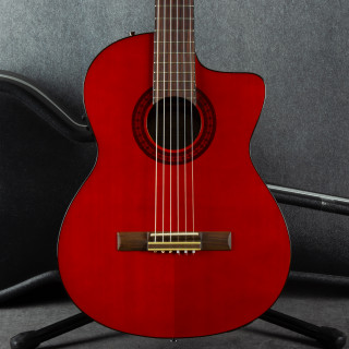 Fender CG-4CE Electro Acoustic - Natural - Hard Case - 2nd Hand