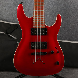 Dean Custom 750X 7-String - Metallic Red - Gig Bag - 2nd Hand