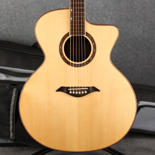 Turner 75CE Jumbo Electro Acoustic - Natural - Gig Bag - 2nd Hand