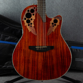 Ovation Celebrity Elite Plus CE44P Koa - Gig Bag - 2nd Hand