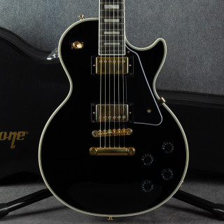 Epiphone Les Paul Custom - Ebony - Hard Case - 2nd Hand