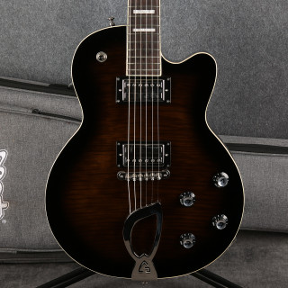 Guild Newark St. Collection Aristocrat HH - Trans Black Burst - Bag - 2nd Hand