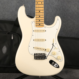 Fender JV Modified 60s Stratocaster - MIJ - Olympic White - Gig Bag - 2nd Hand