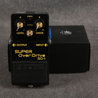 Boss 40th Anniversary SD-1-4A Super Overdrive - Boxed - 2nd Hand
