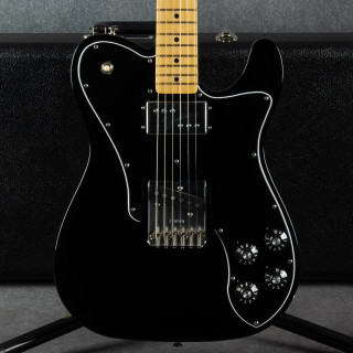 Fender American Vintage II 1977 Telecaster Custom - Black - Hard Case - 2nd Hand
