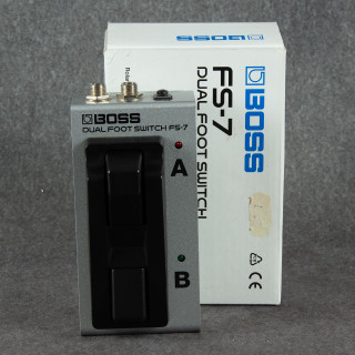 Boss FS-7 Dual Footswitch - Boxed - 2nd Hand (142866) Boss FS-7 Dual Footswitch - Boxed - 2nd Hand (142866)