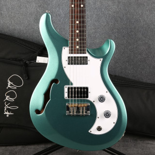 PRS S2 Vela Semi Hollow - Frost Green Metallic - Gig Bag - 2nd Hand