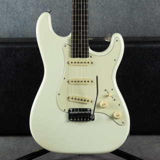 Schecter USA Signature Nick Johnston - Atomic Snow - Hard Case - 2nd Hand