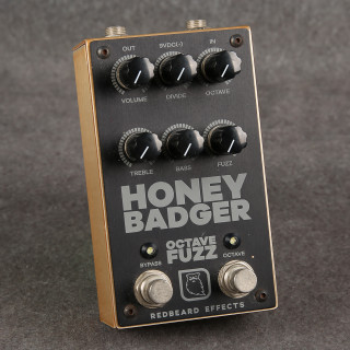 Redbeard Effects Honey Badger Octave Fuzz - 2nd Hand