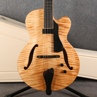 Fibonacci Californian Arch Top - Blonde Oil - Hard Case - 2nd Hand