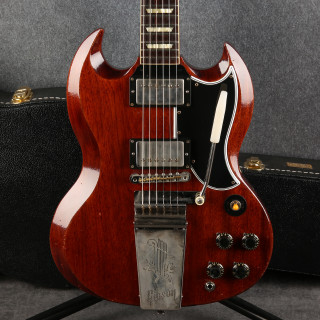 Gibson Custom Shop Murphy Lab 1964 SG - 60s Cherry Light Aged - Case - 2nd Hand