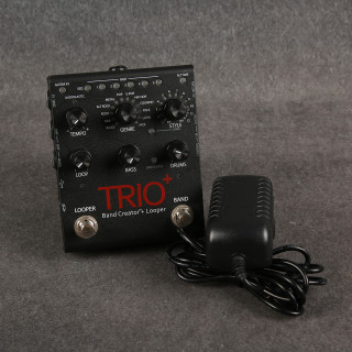DigiTech TRIO+ Advanced Band Creator & Looper Pedal - Power Supply - 2nd Hand
