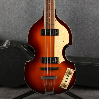 Tanglewood TVB-3 Violin Bass - Antique Violin Burst - Hard Case - 2nd Hand