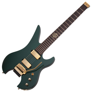 Schecter Synyster Gates Custom-7 TR Headless - Oak Green Metallic