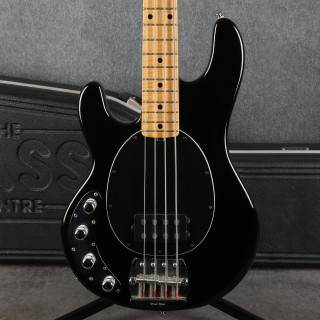 Music Man StingRay 4 - Left Handed - Black - Hard Case - 2nd Hand