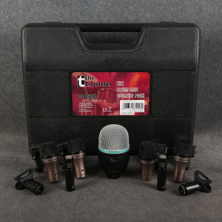 The t.bone DC 1500 Drum Microphone Set - Case - 2nd Hand