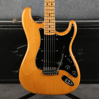 Fender 1980-81 Stratocaster - Natural - Hard Case - 2nd Hand
