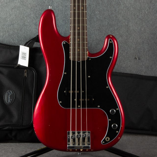 Fender Nate Mendel P Bass- Candy Apple Red - Gig Bag - 2nd Hand