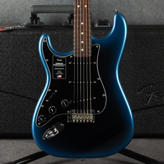 Fender American Professional II Stratocaster - LH - Dark Night - Case - 2nd Hand