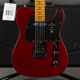 Fender American Ultra II Telecaster - Sinister Red - Hard Case - 2nd Hand