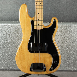 Fender FSR 70s Precision Bass - Natural - Hard Case - 2nd Hand