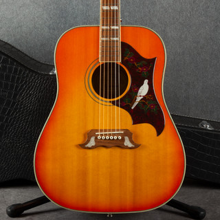 Epiphone Dove Pro Electro Acoustic - Violin Burst - Hard Case - 2nd Hand