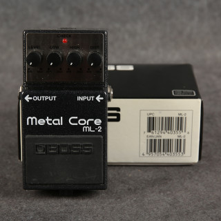 Boss ML-2 Metal Core - Boxed - 2nd Hand Boss ML-2 Metal Core - Boxed - 2nd Hand