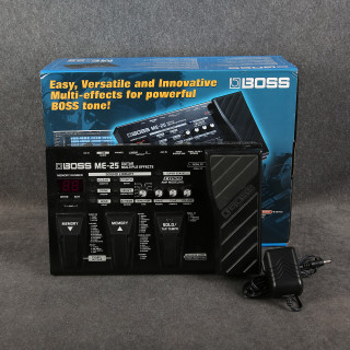 Boss ME-25 Guitar Multi Effects Unit - Box & PSU - 2nd Hand