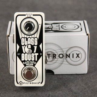 Pigtronix Class A Boost Micro Pedal - Boxed - 2nd Hand