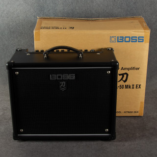 Boss Katana 50 MkII EX Guitar Combo Amp - Boxed - 2nd Hand