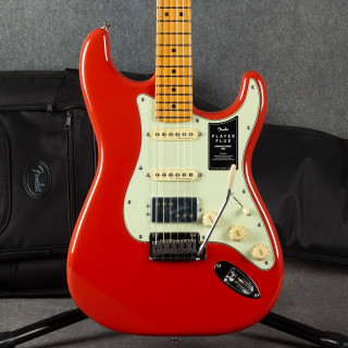 Fender Player Plus HSS Stratocaster - Fiesta Red - Gig Bag - 2nd Hand