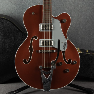 Gretsch G6118T Players Anniversary - Copper-Sahara Metallic - Case - 2nd Hand