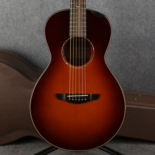 Faith Mercury Parlour Electro Acoustic - Classic Burst - Hard Case - 2nd Hand