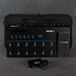 Line 6 Firehawk FX - Power Supply - Gig Bag - 2nd Hand Line 6 Firehawk FX - Power Supply - Gig Bag - 2nd Hand
