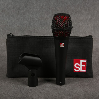 SE Electronics V7 Dynamic Supercardioid Microphone - Bag - 2nd Hand