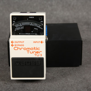 Boss TU-3 Chromatic Tuner - Boxed - 2nd Hand (144575) Boss TU-3 Chromatic Tuner - Boxed - 2nd Hand (144575)