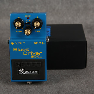 Boss BD-2W Waza Craft Blues Driver - Boxed - 2nd Hand (144583) Boss BD-2W Waza Craft Blues Driver - Boxed - 2nd Hand (144583)