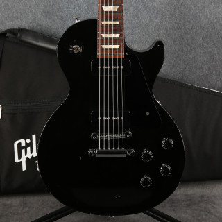 Gibson Les Paul Studio 60s Tribute with P90s - Worn Ebony - Gig Bag - 2nd Hand