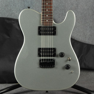 Fender Boxer Series Telecaster HH - Silver - Gig Bag - 2nd Hand