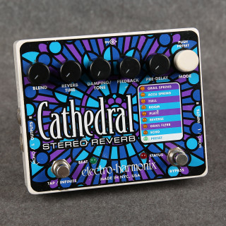 Electro Harmonix Cathedral Stereo Reverb Pedal - 2nd Hand