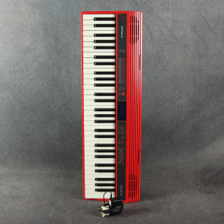 Roland Go:Keys 61 Keyboard - Red - Power Supply - 2nd Hand Roland Go:Keys 61 Keyboard - Red - Power Supply - 2nd Hand