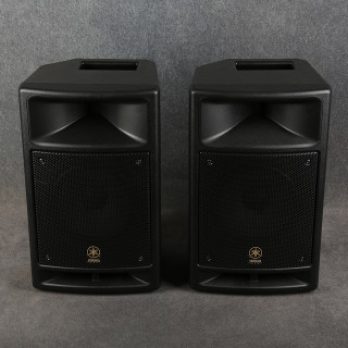 Yamaha MSR100 Powered PA Speaker Pair - 2nd Hand