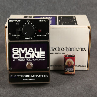 Electro Harmonix Small Clone Chorus EH4600 - Boxed - 2nd Hand
