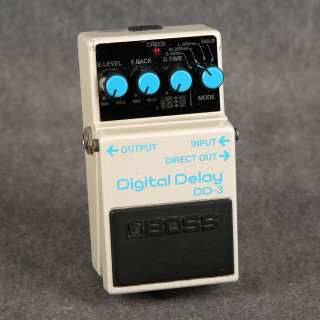 Boss DD-3 Digital Delay Pedal - Made in Japan - 2nd Hand