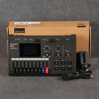 Zoom R12 Multi Trak Recorder - Box & PSU - 2nd Hand
